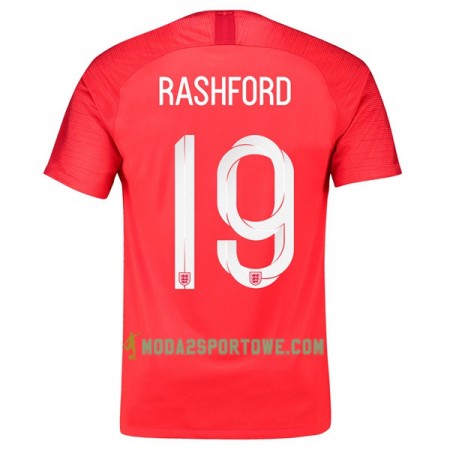 Koszulka Anglia Rashford 19 Mistrzostwa Świata 2018 Wyjazdowe Stroje Piłkarskie